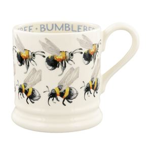 ½ pt Mug Flying Bumblebees