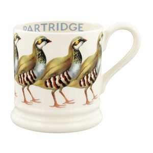 ½ pt Mug Red Legged Partridge