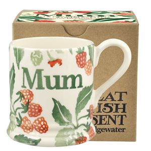 ½ pt Mug Raspberries Mum