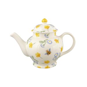3 mug Teapot Buttercup & Daisies