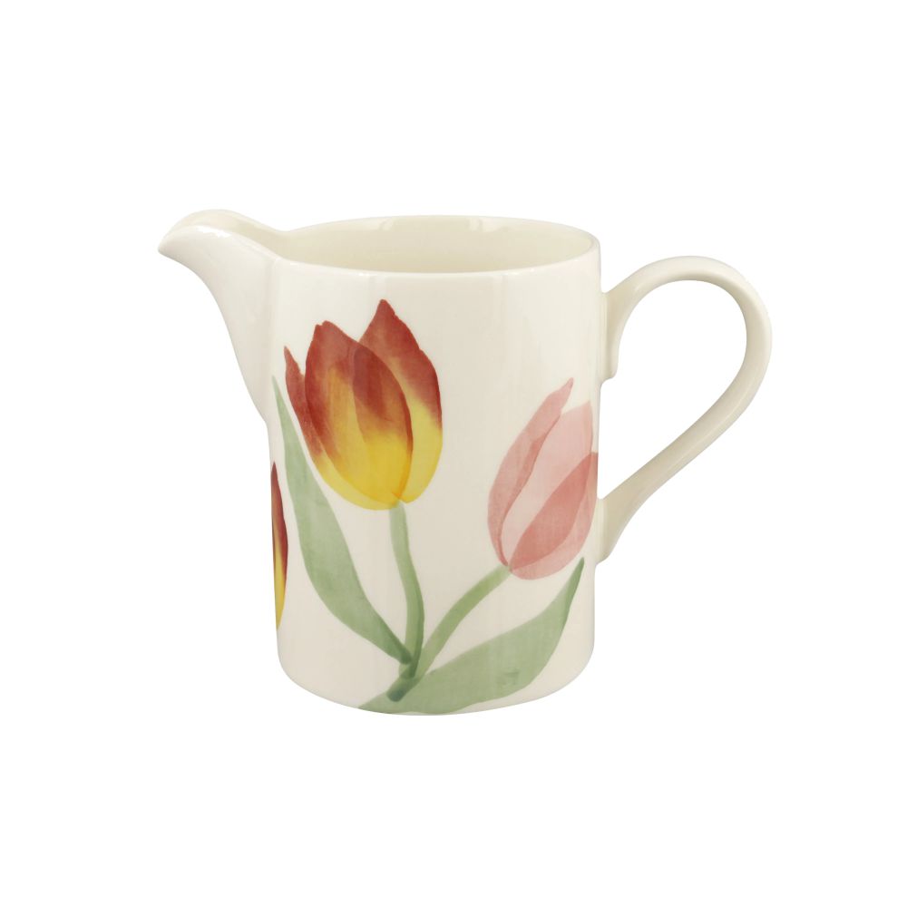 Medium Straight Jug Golden Tulips