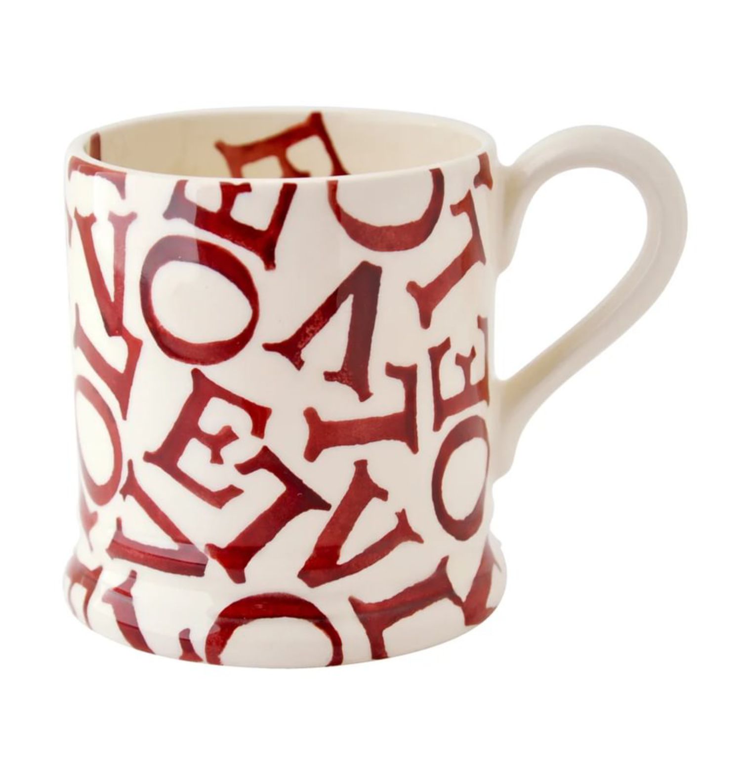 ½ pt Mug L.O.V.E  Red