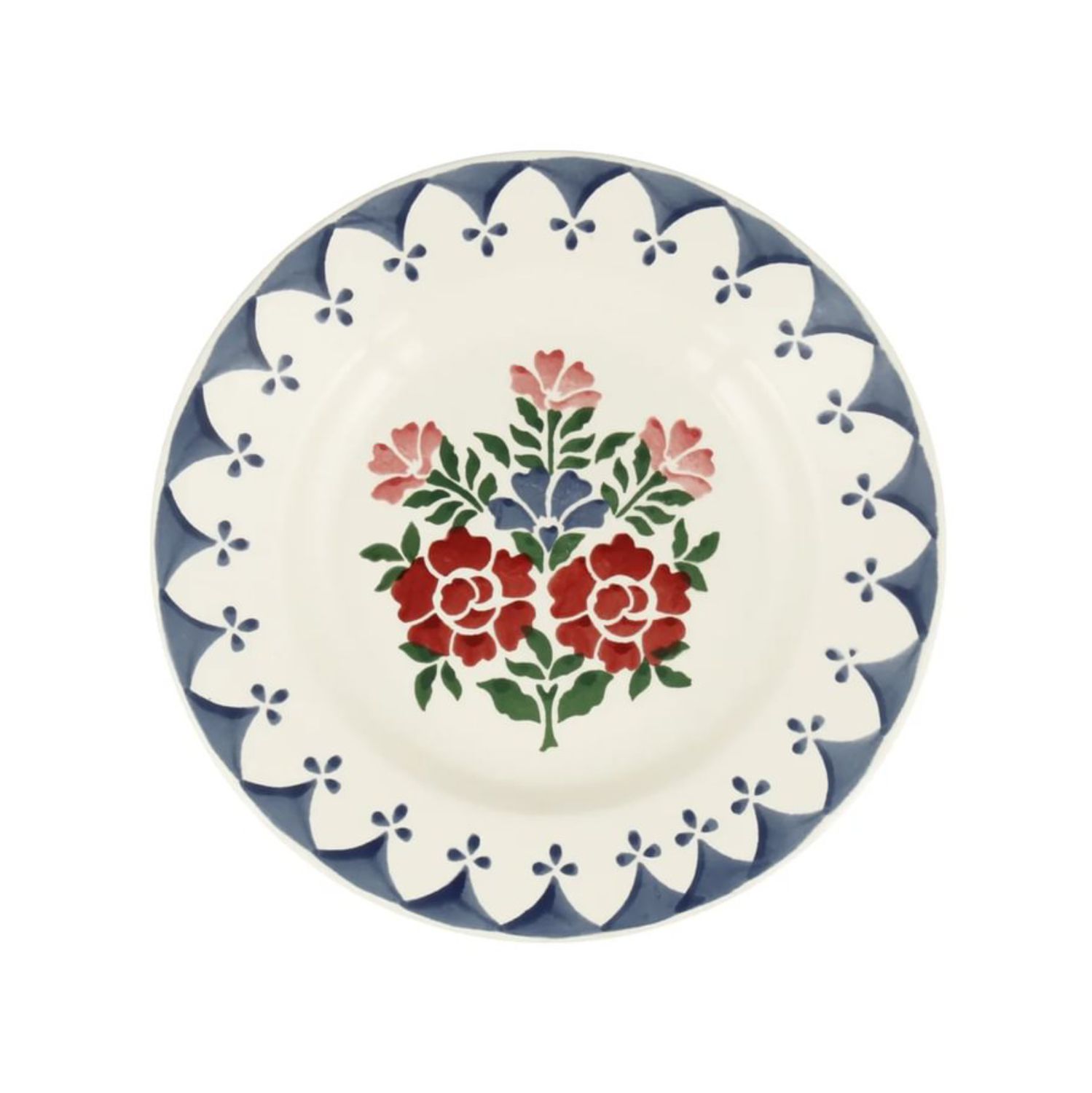 8½ Plate Antique roses