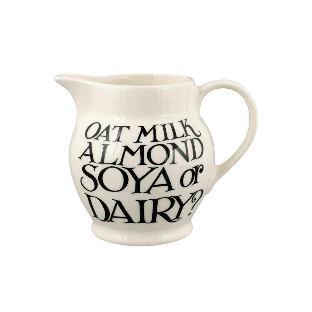 ½ pt Jug Black Toast Soya or Dairy