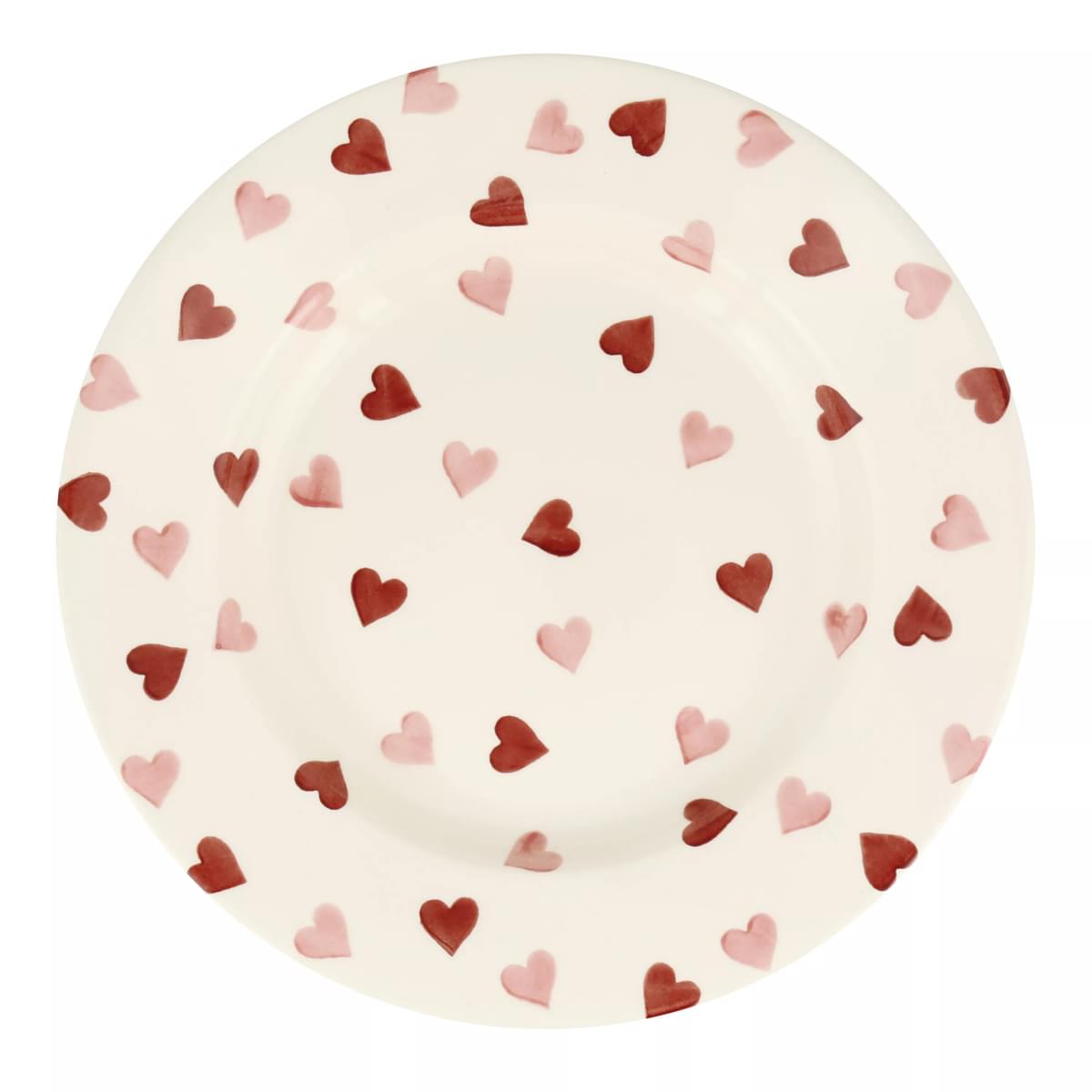 10½ Plate Pink Hearts