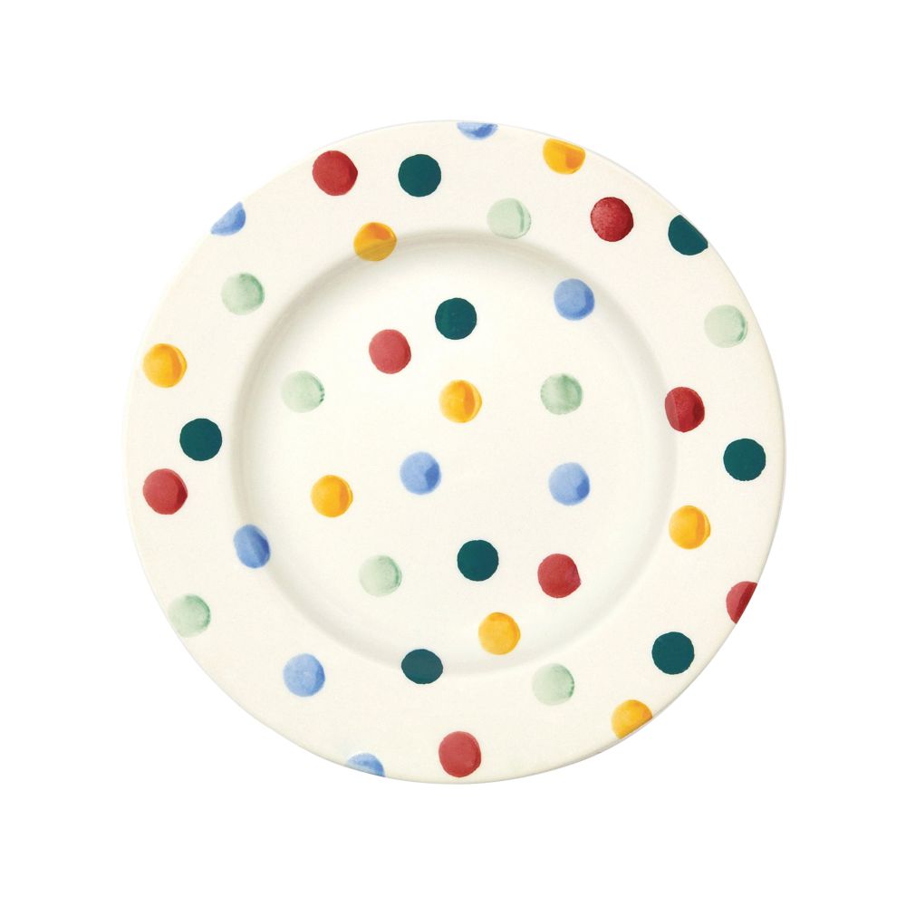 8½ Plate Polka Dots