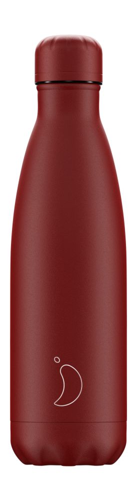Chilly's Bottle 500ml All Red Matte