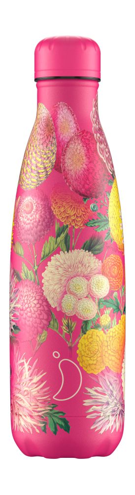 Chilly's Bottle 500ml Pink Pompoms