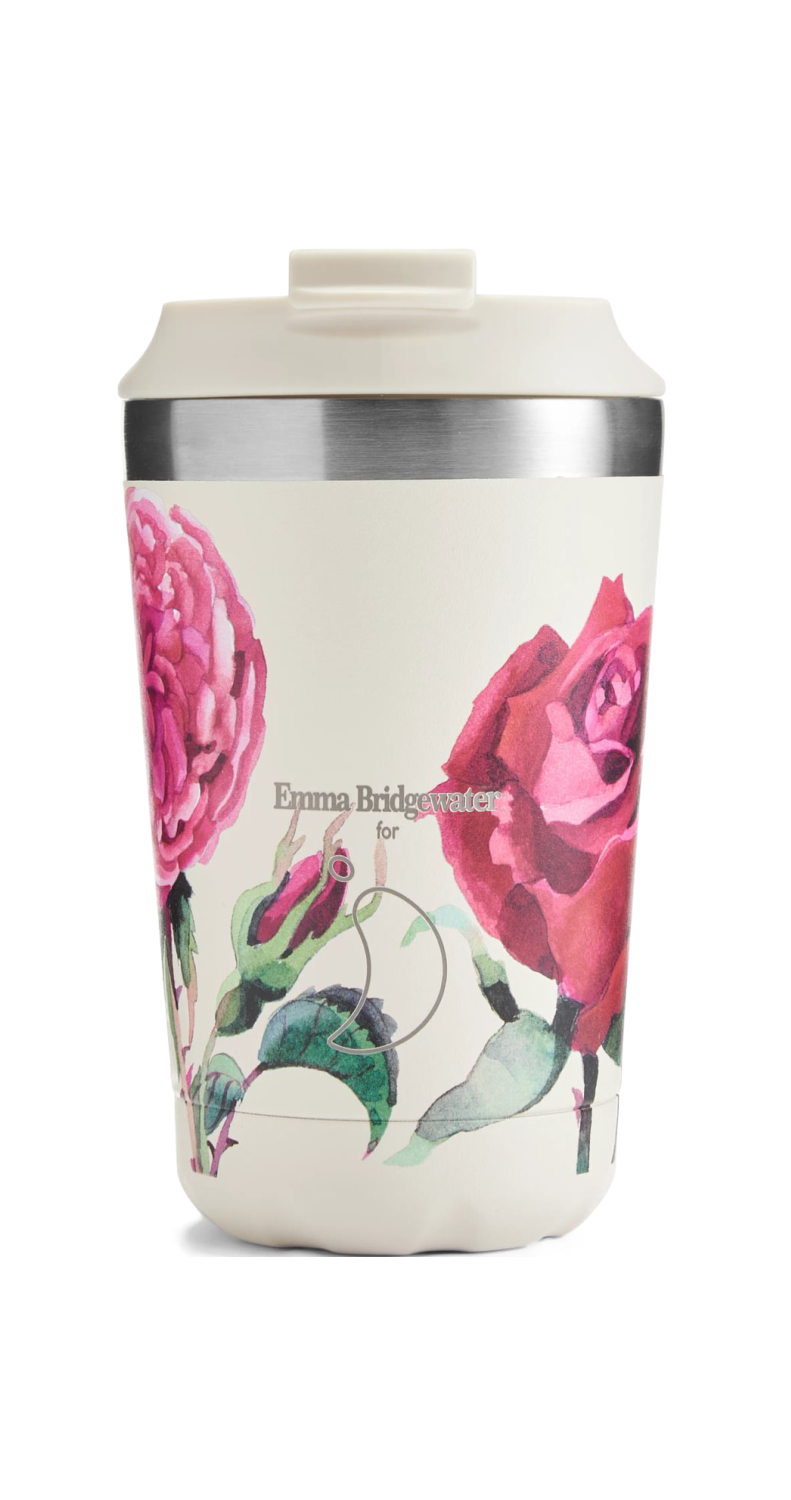 Chilly's Coffee Cup 340ml Emma Bridgewater Rose Leakproof
