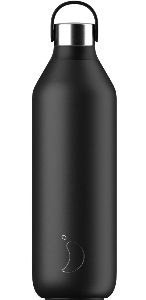 Chillys Bottle 1000ml Abyss Black
