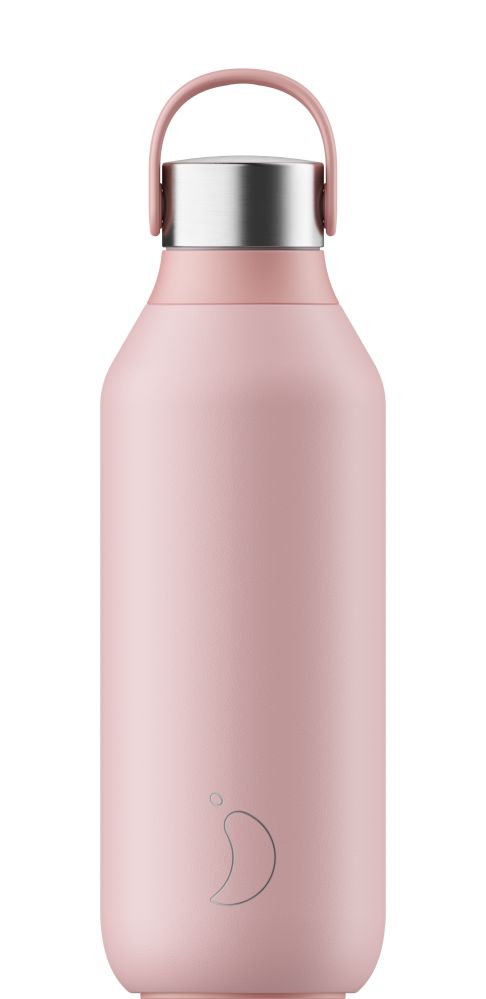Chillys Bottle 500ml Blush Pink