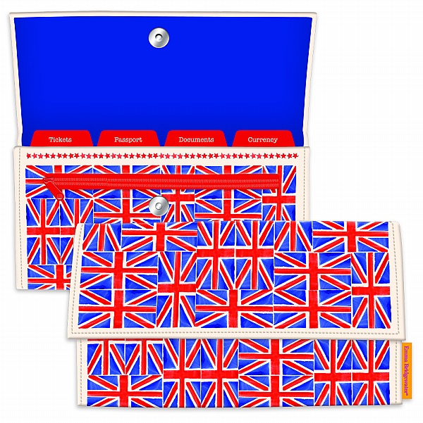 Travel Document Holder Union Jack