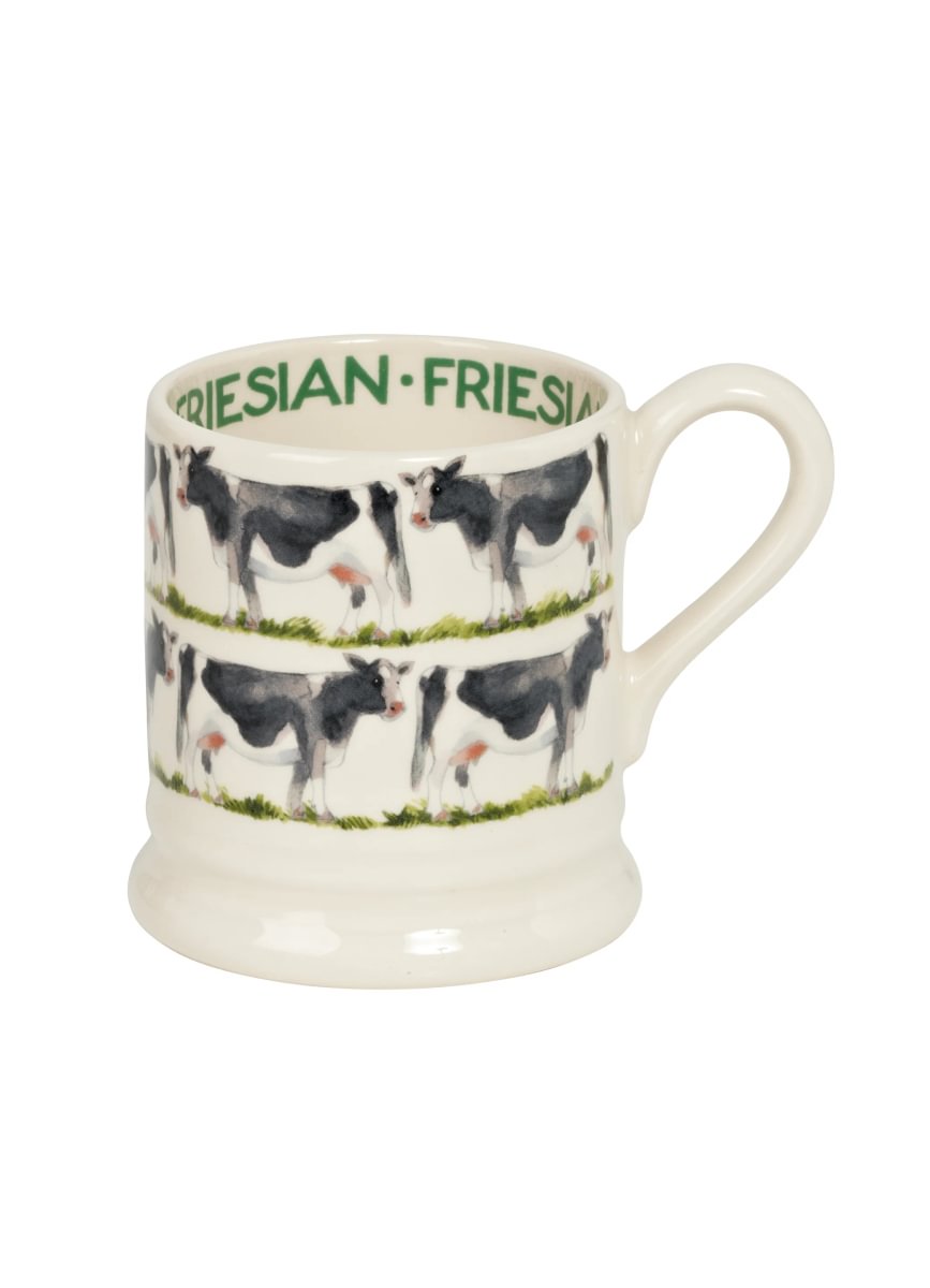 ½ pt Mug Friesian Cow