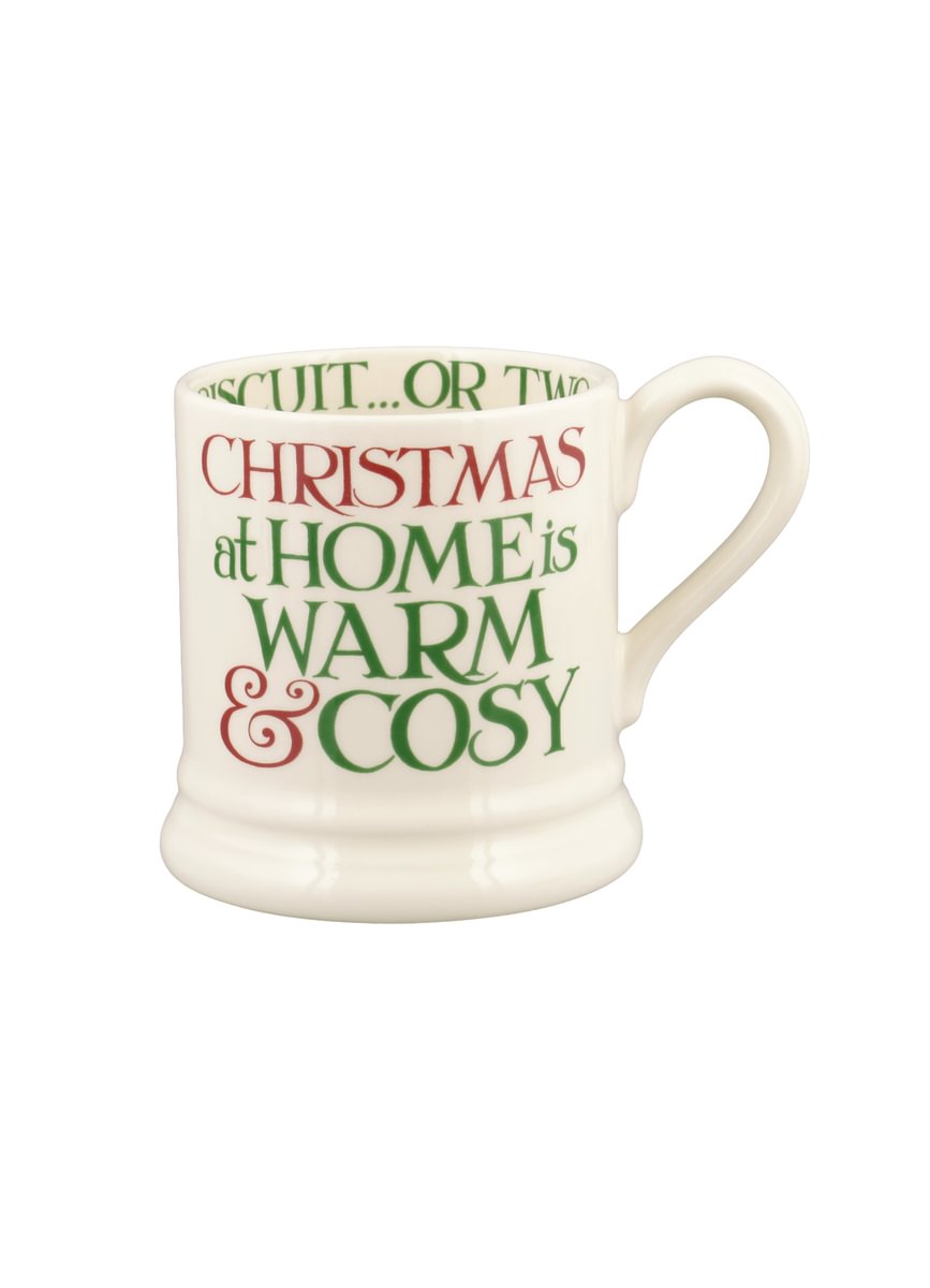 ½ pt Mug Christmas Toast & Marmalade Warm & Cosy