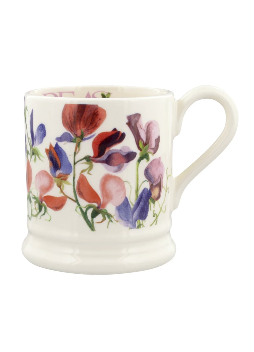 ½ pt Mug Sweet Pea Multi