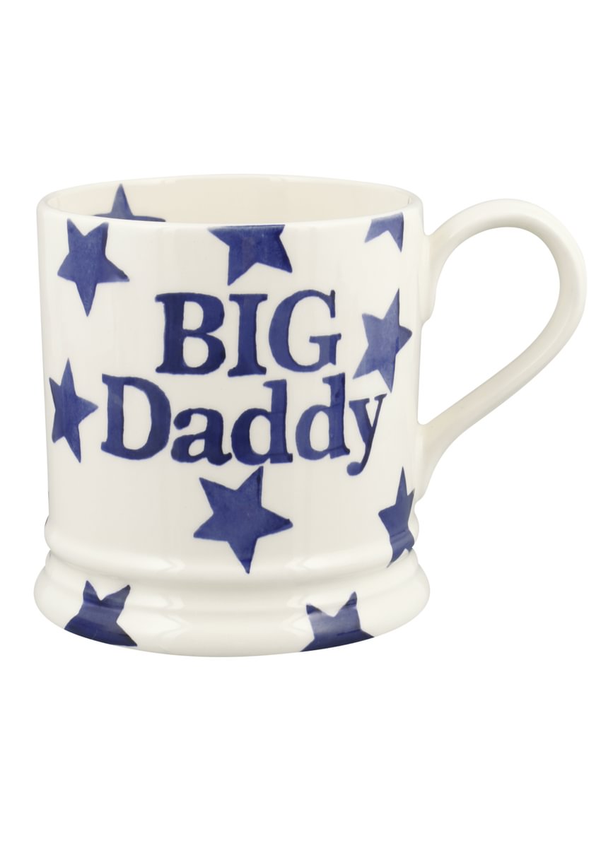 1 pt Mug Big Blue Star Big Daddy