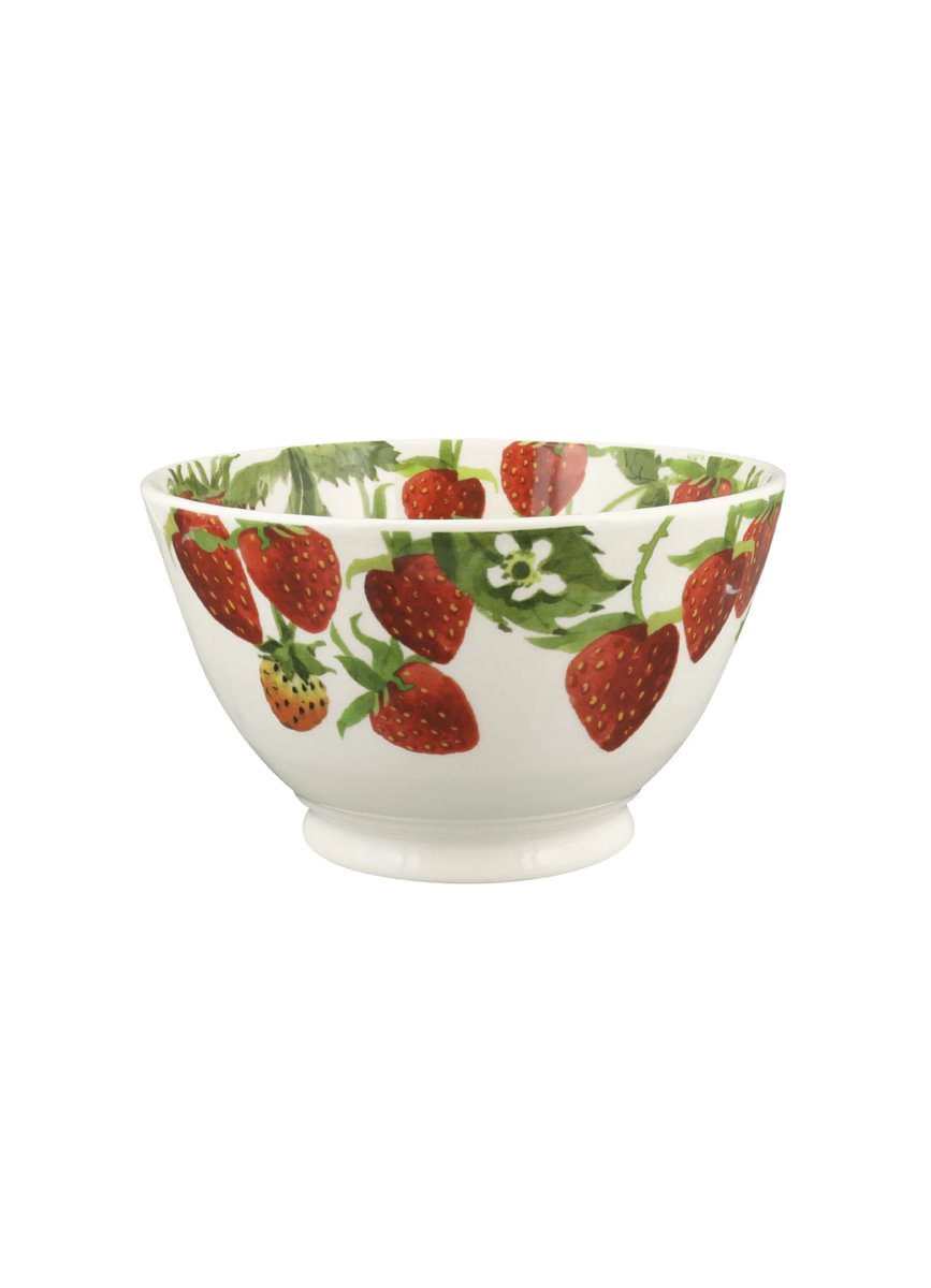 Medium Old Bowl Strawberries