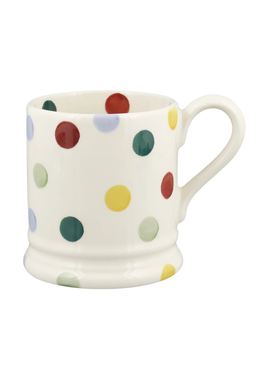 ½ pt Mug Polka Dots