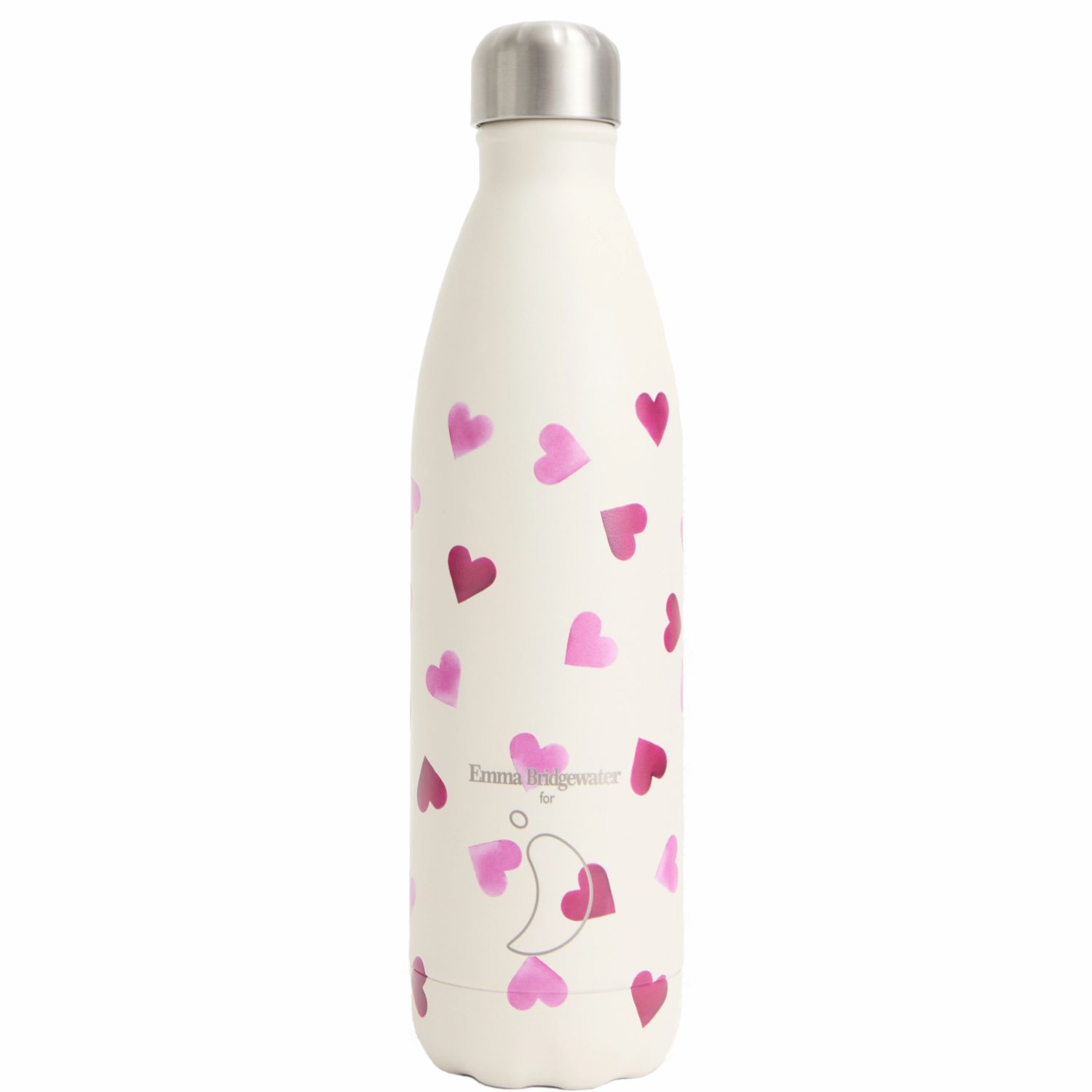 Chilly's Bottle 750ml Pink Hearts