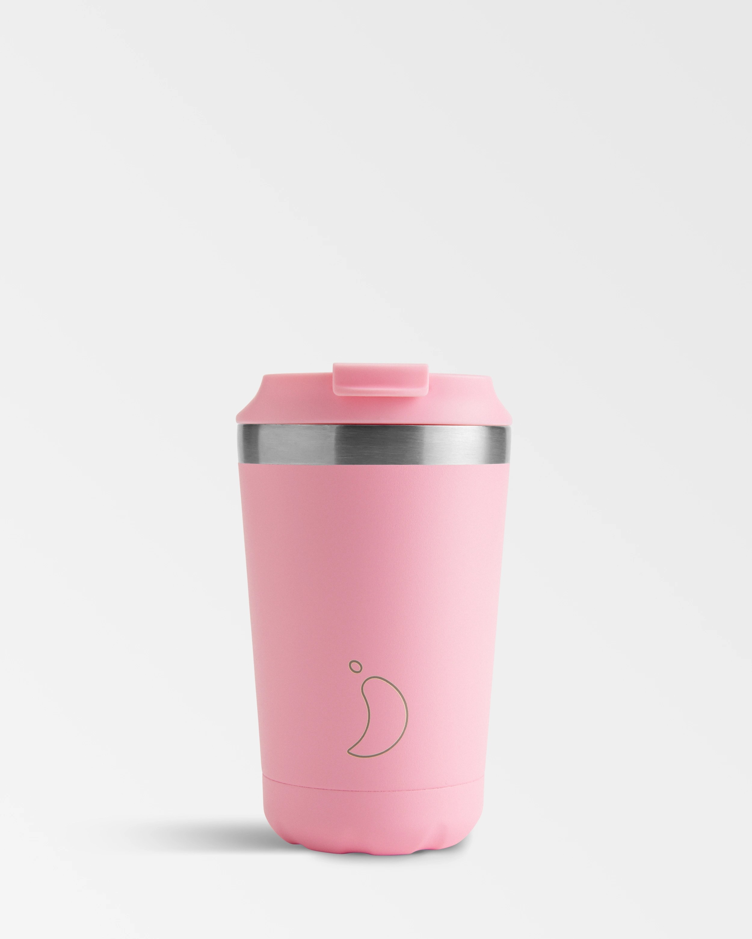 Chilly's Coffee Cup 340ml Pastel Pink Leakproof