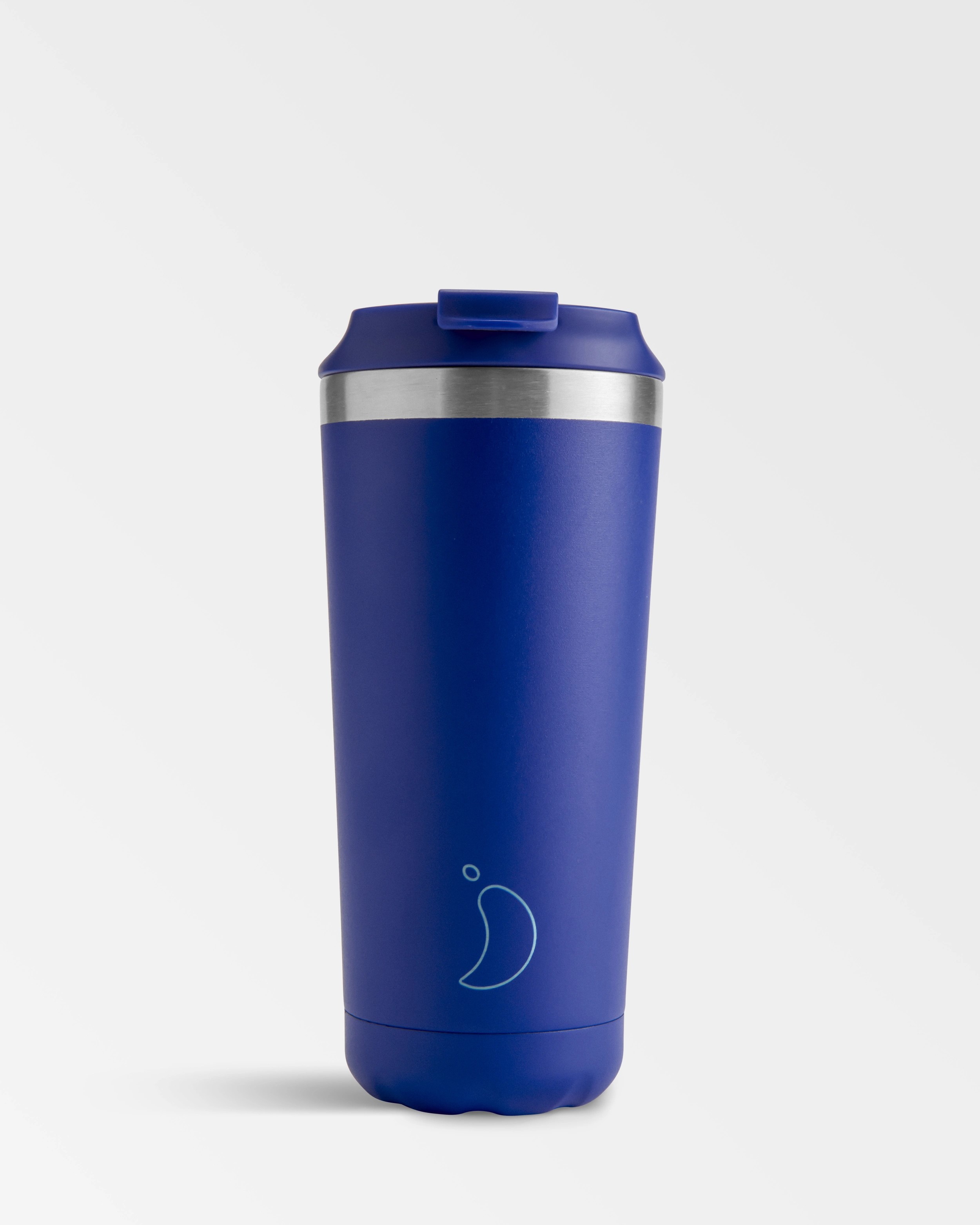 Chilly's Coffee Cup 500ml Matte Blue Leakproof