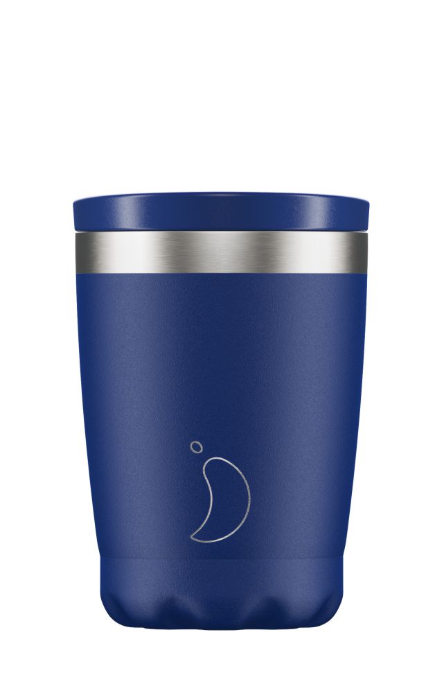 Chilly's Coffee Cup 340ml Matte Blue