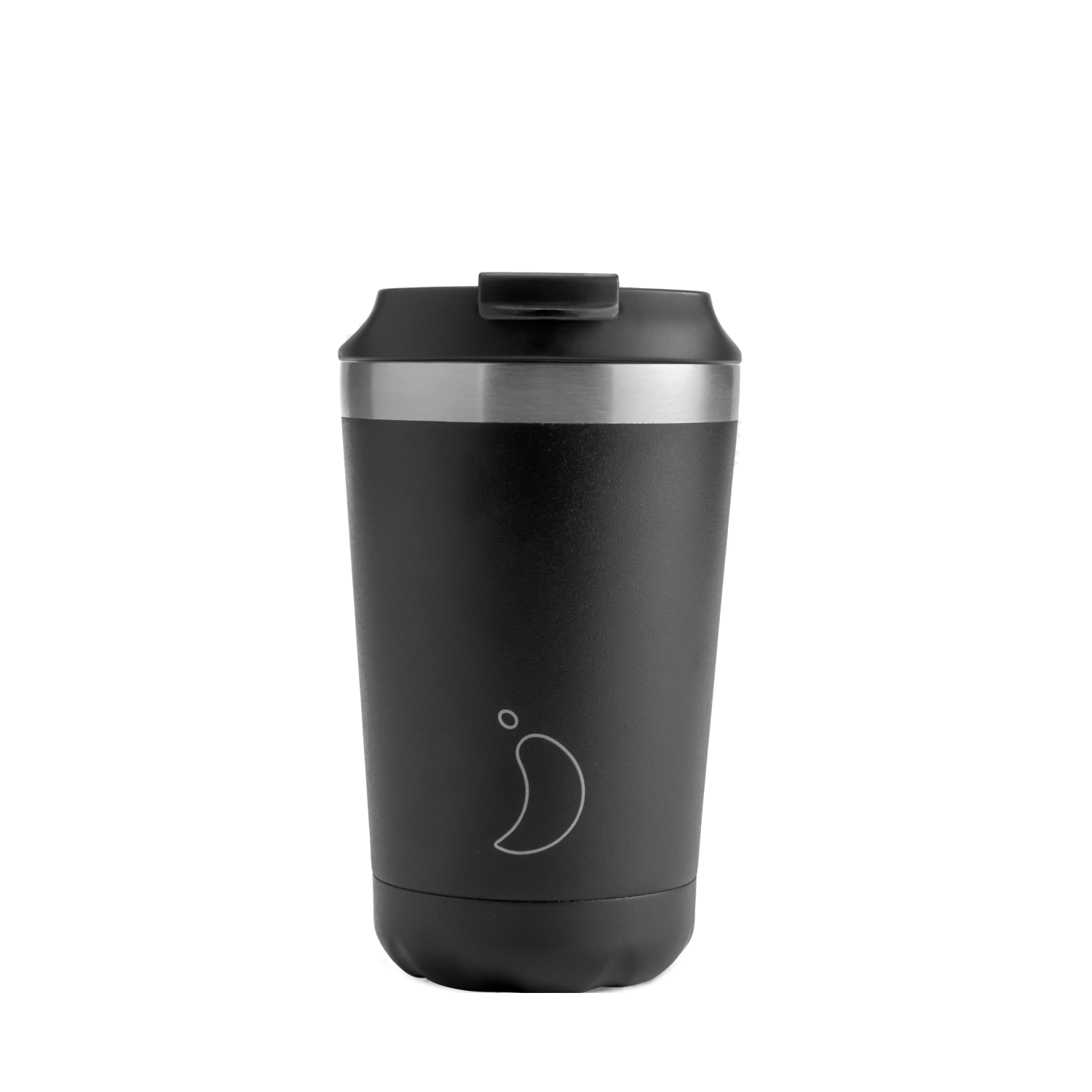 Chilly's Coffee Cup 340ml Black Leakproof