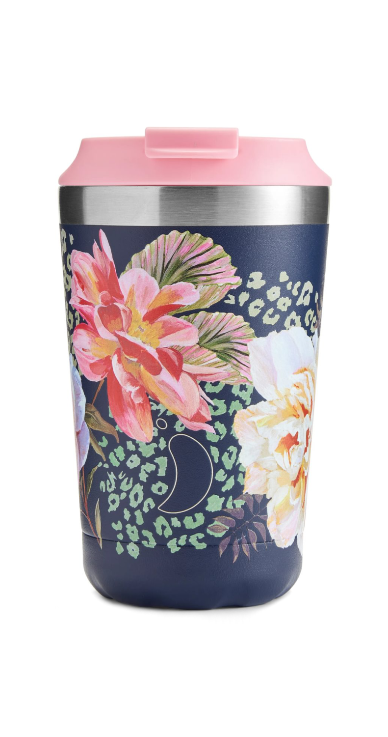 Chilly's Coffee Cup 340ml Climbing Camellia Leakproof