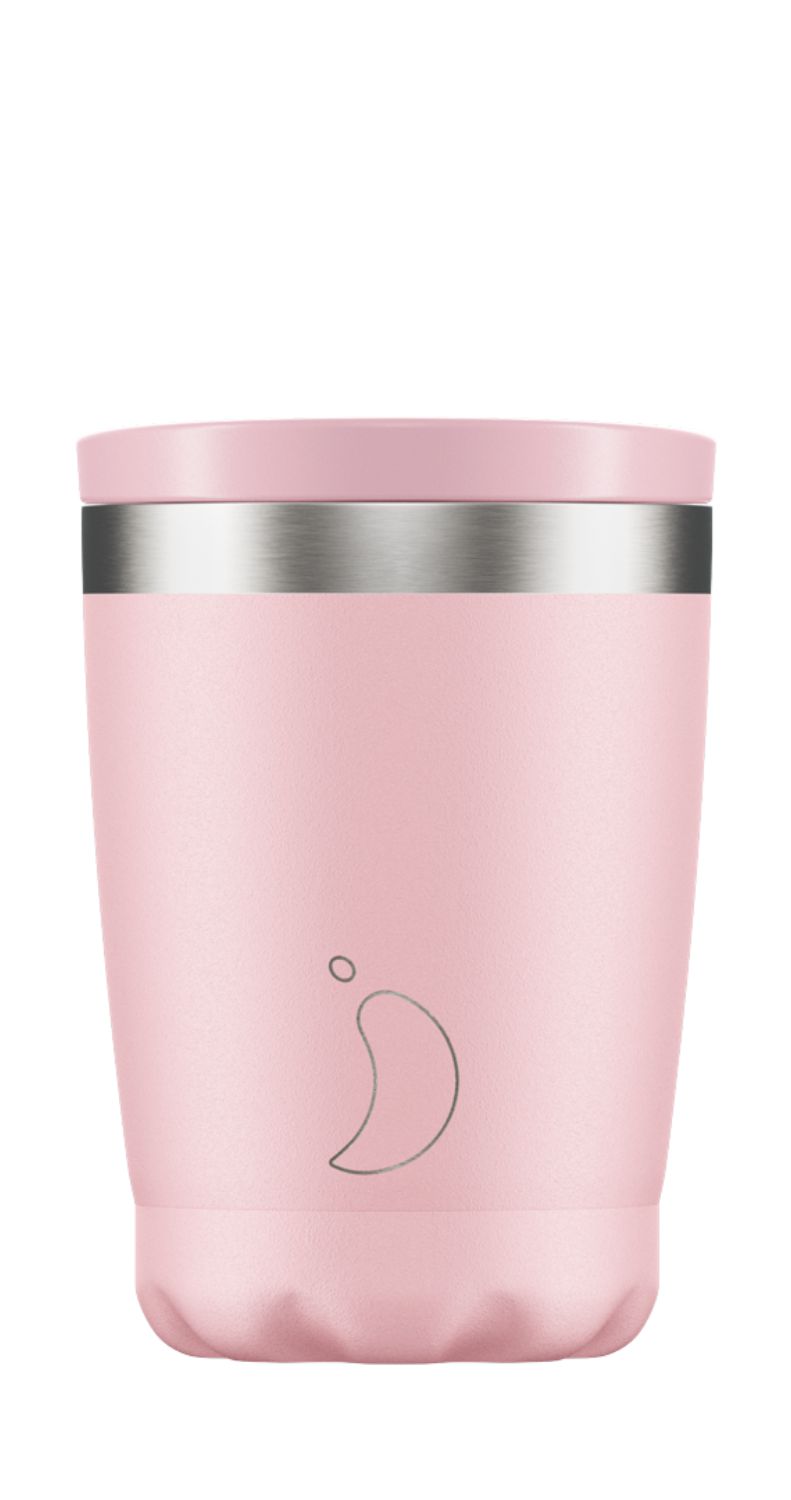 Chilly's Coffee Cup 340ml Pastel Pink