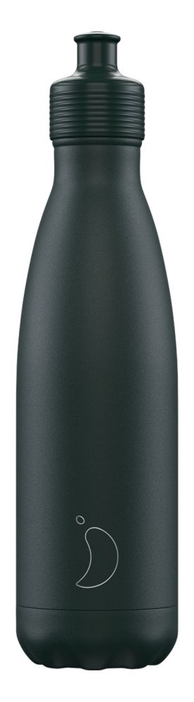Chilly's Sports Bottle 500ml Matte Green