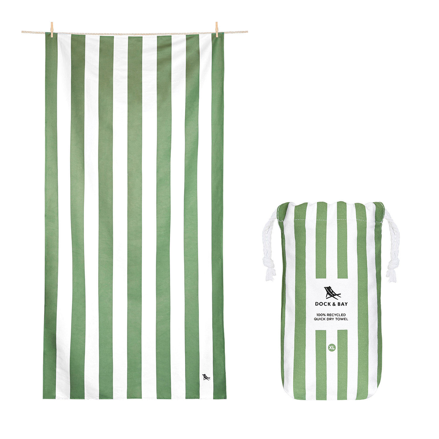 Beach Towels Cabana Cayman Khaki XL