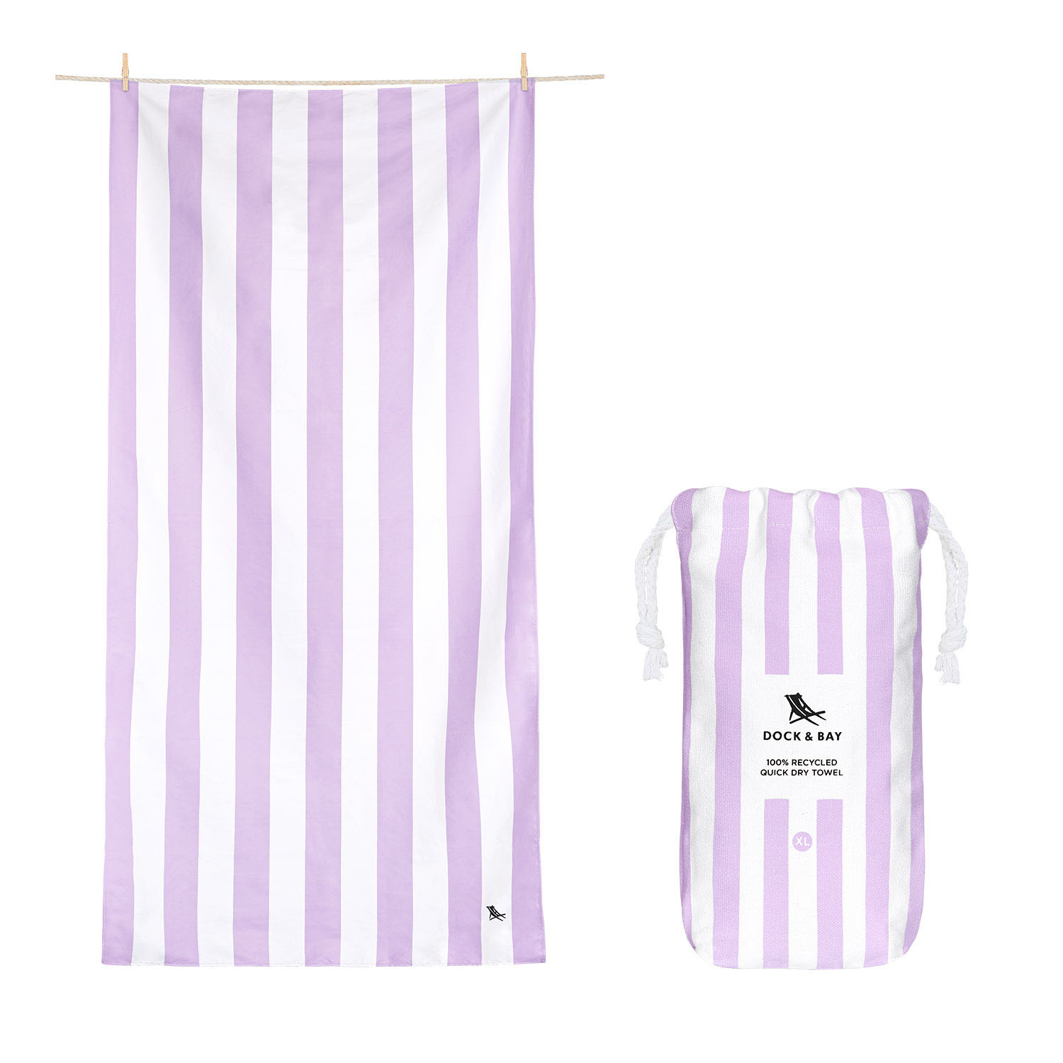 Beach Towels Cabana Lombok Lilac XL