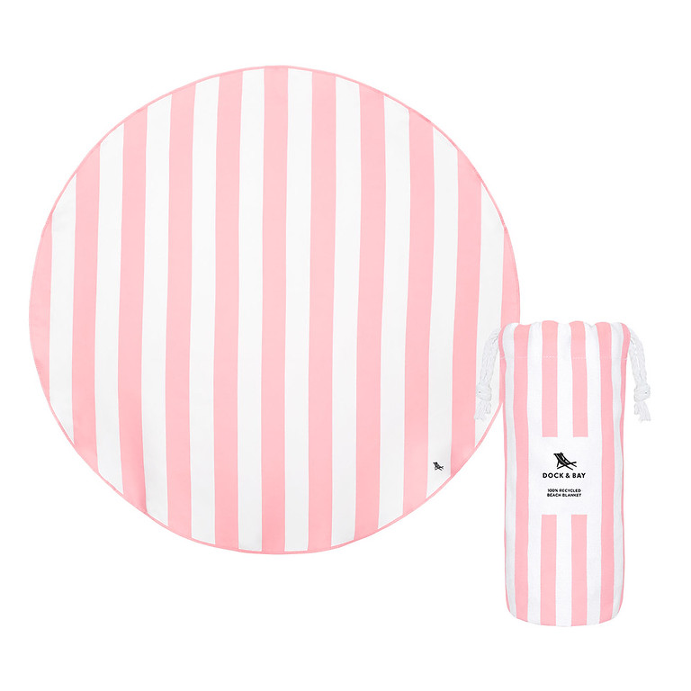 Beach Towels Round Malibu Pink XL