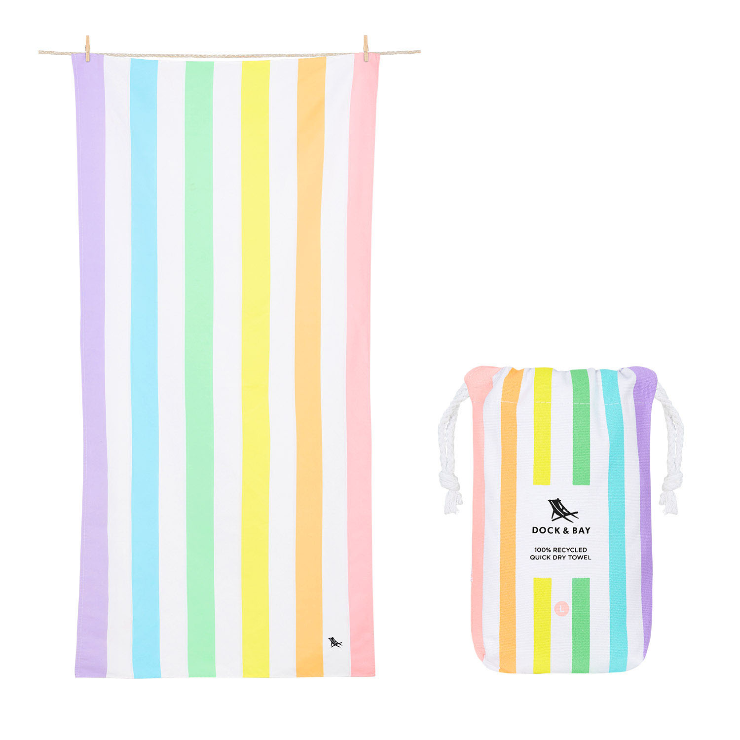 Beach Towels Summer Unicorn Waves Large