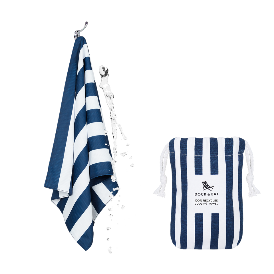 Cooling Towels Cabana Whitsunday Blue