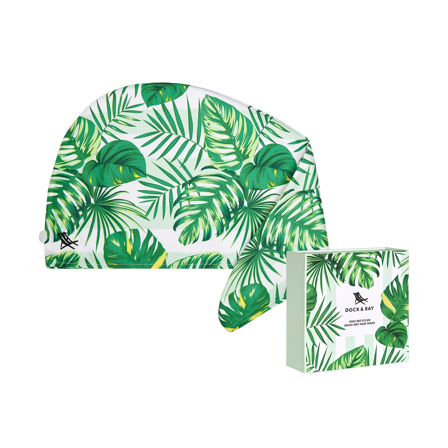 Hair Wraps Botanical Palm Dreams