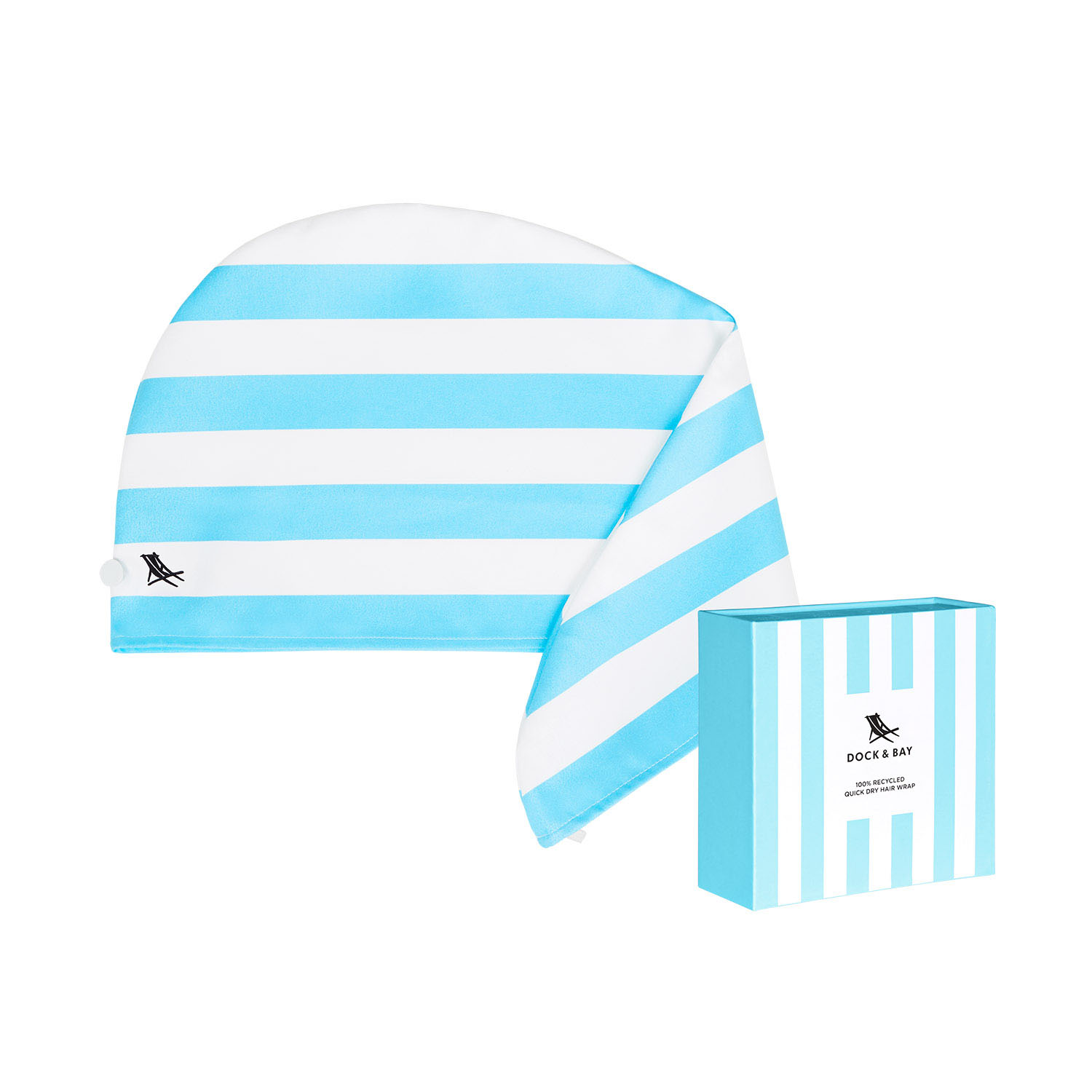 Hair Wraps Cabana Tulum Blue