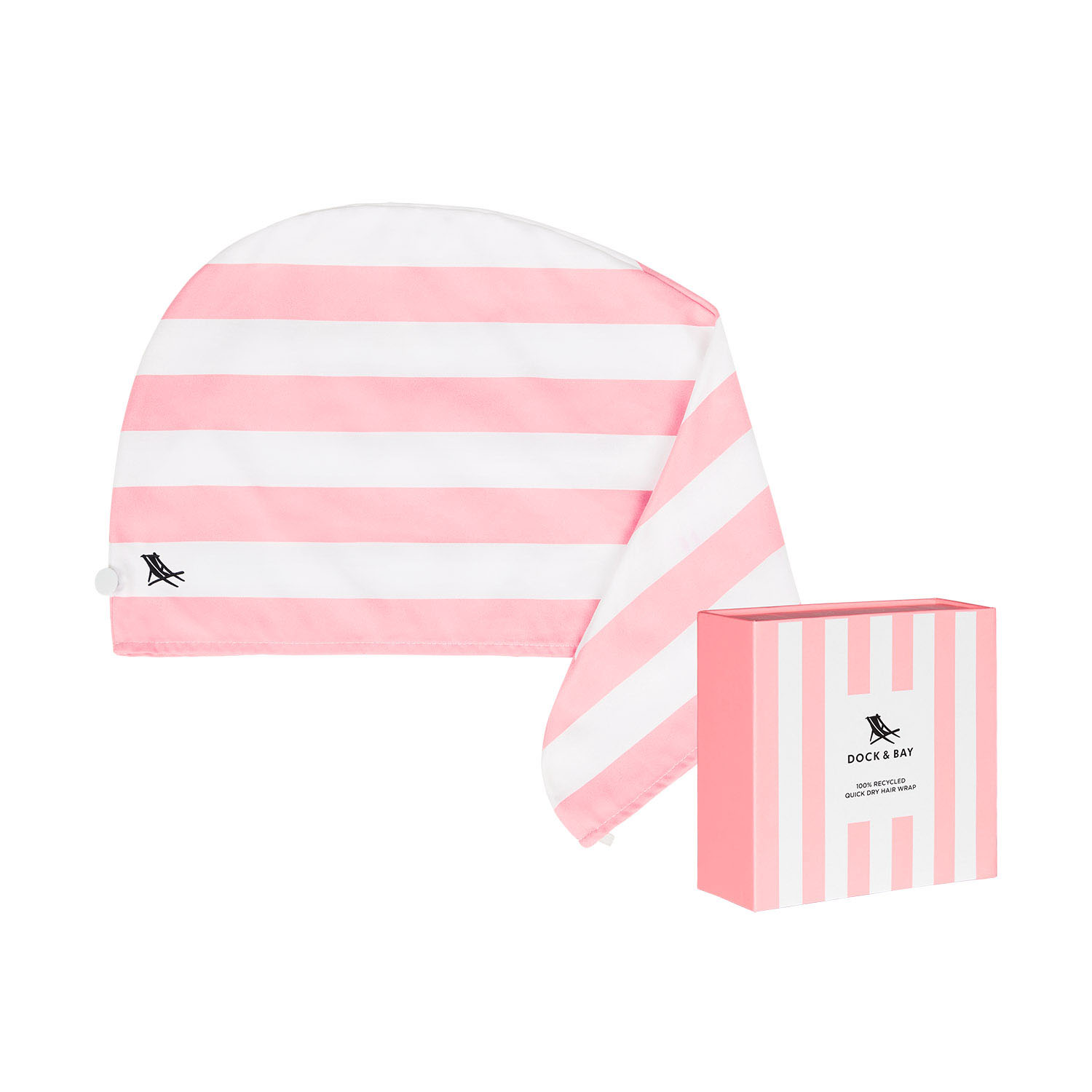 Hair Wraps Cabana Malibu Pink