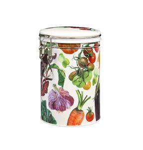 Clip lid Caddy Tin Vegetable Garden