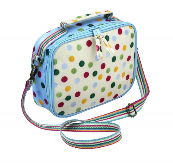Polka Dots PVC Lunch Bag