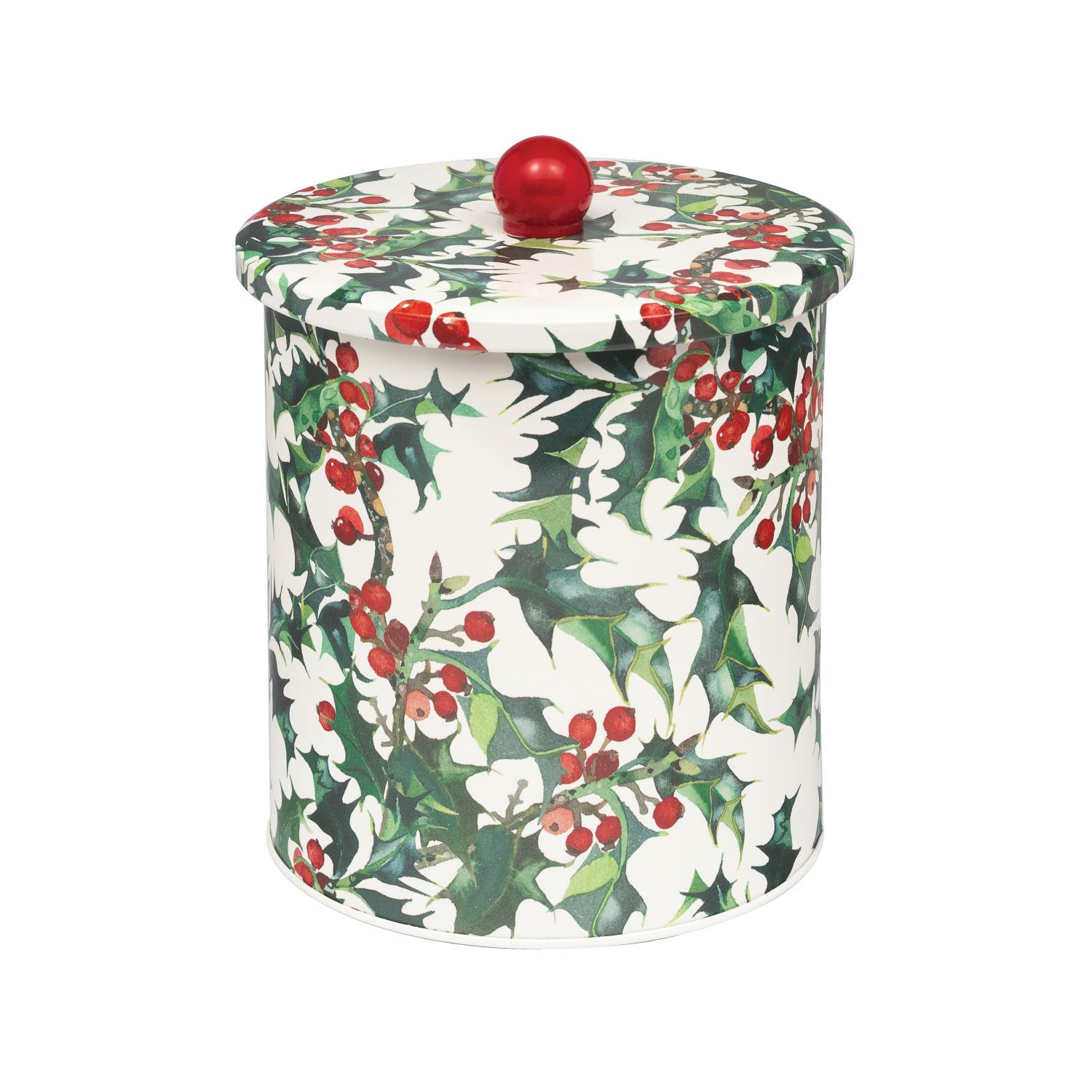 Medium Biscuit Barrel Holly