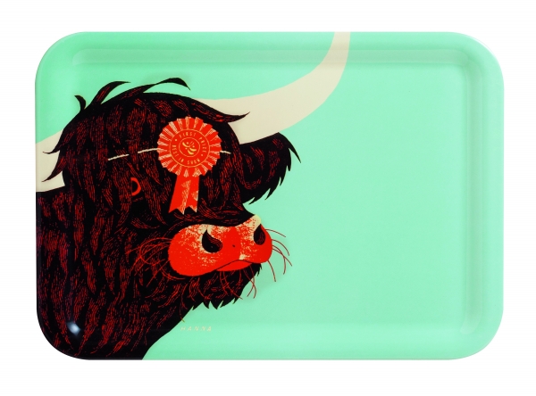 Highland Cow Tray Hanna