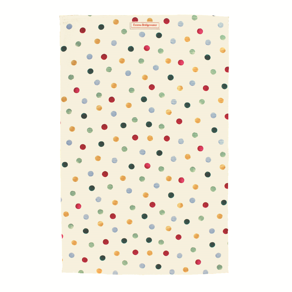 Tea Towel Polka Dots