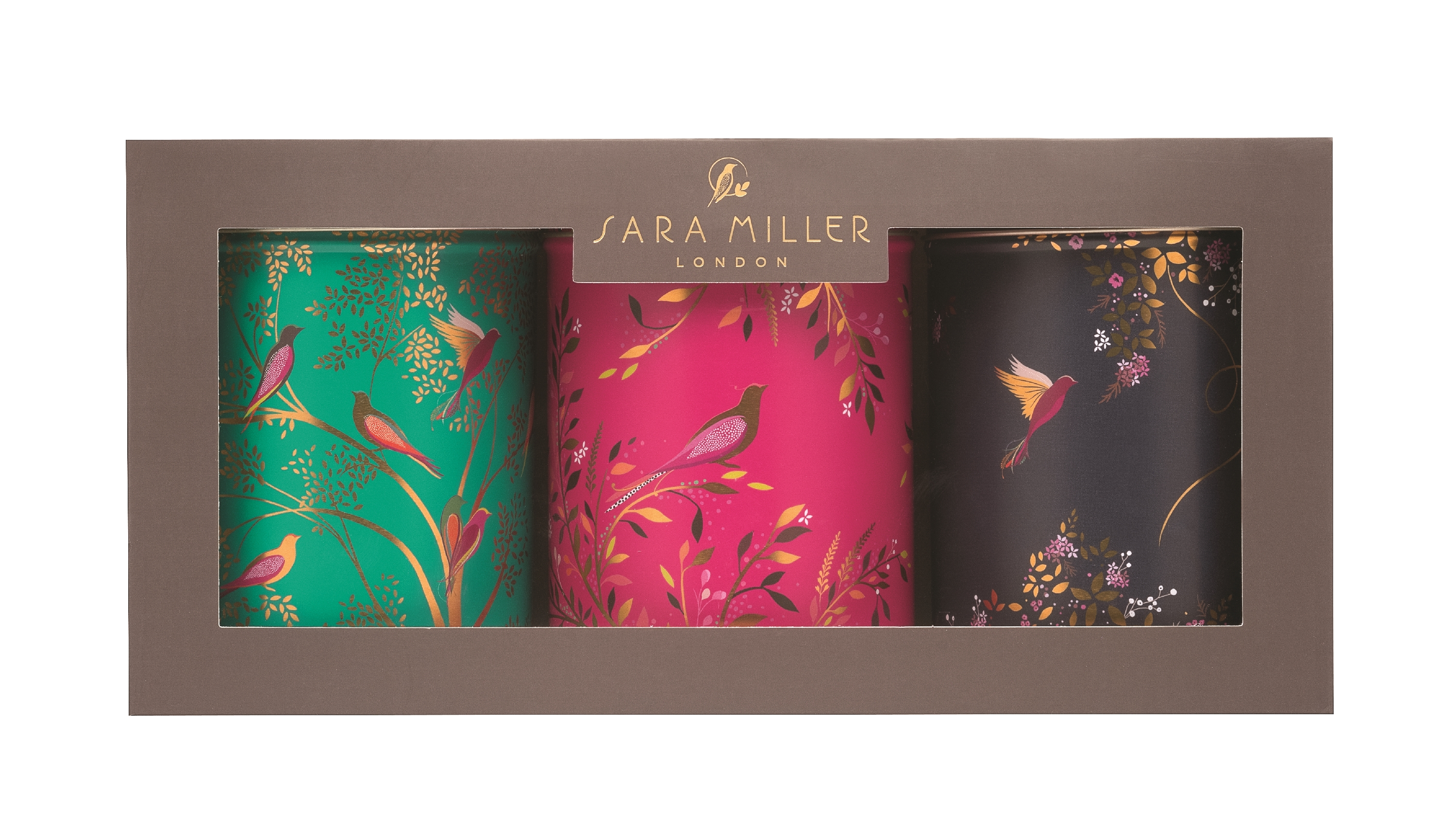 Set of 3 Caddy Tins Sara Miller