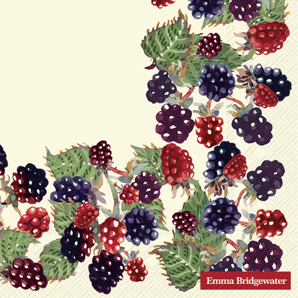 Lunch Servet Blackberries