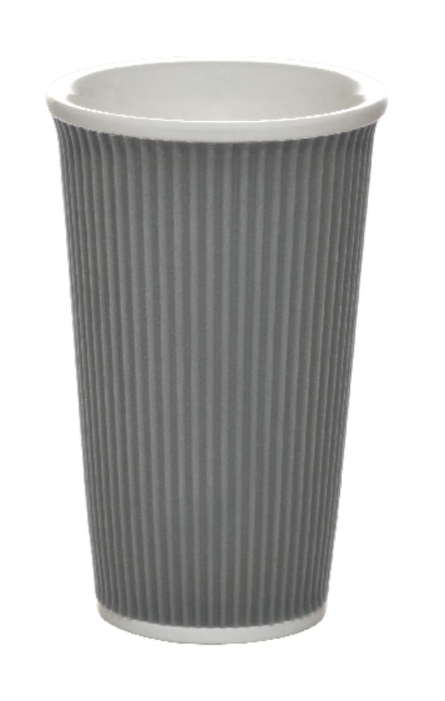Coffee Cups 45cl Dark Grey