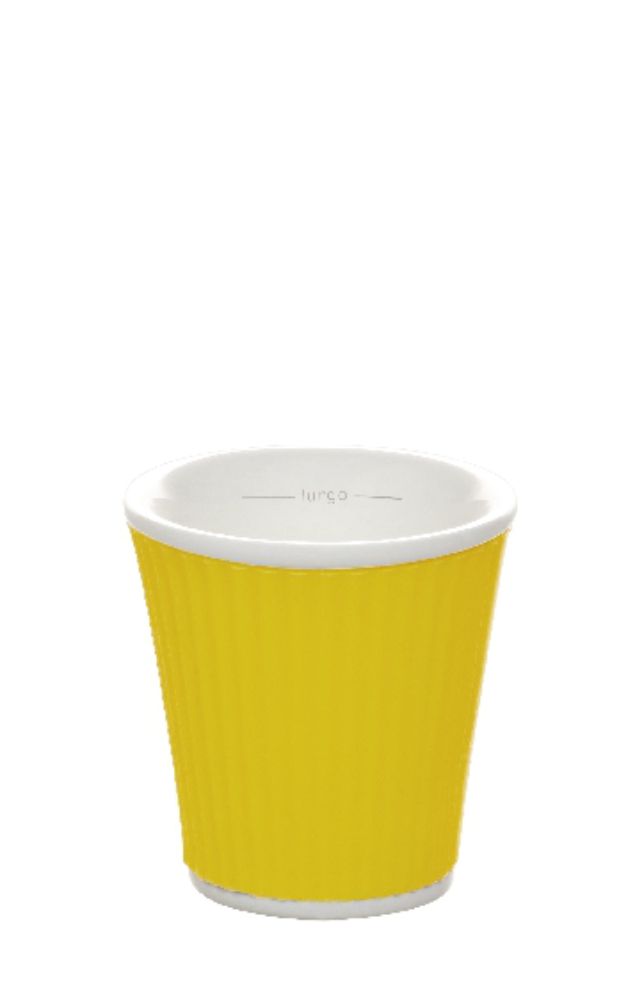 Coffee Cups 8cl Yellow