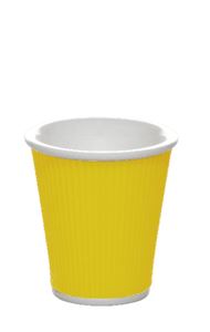 Coffee Cups 18cl Yellow