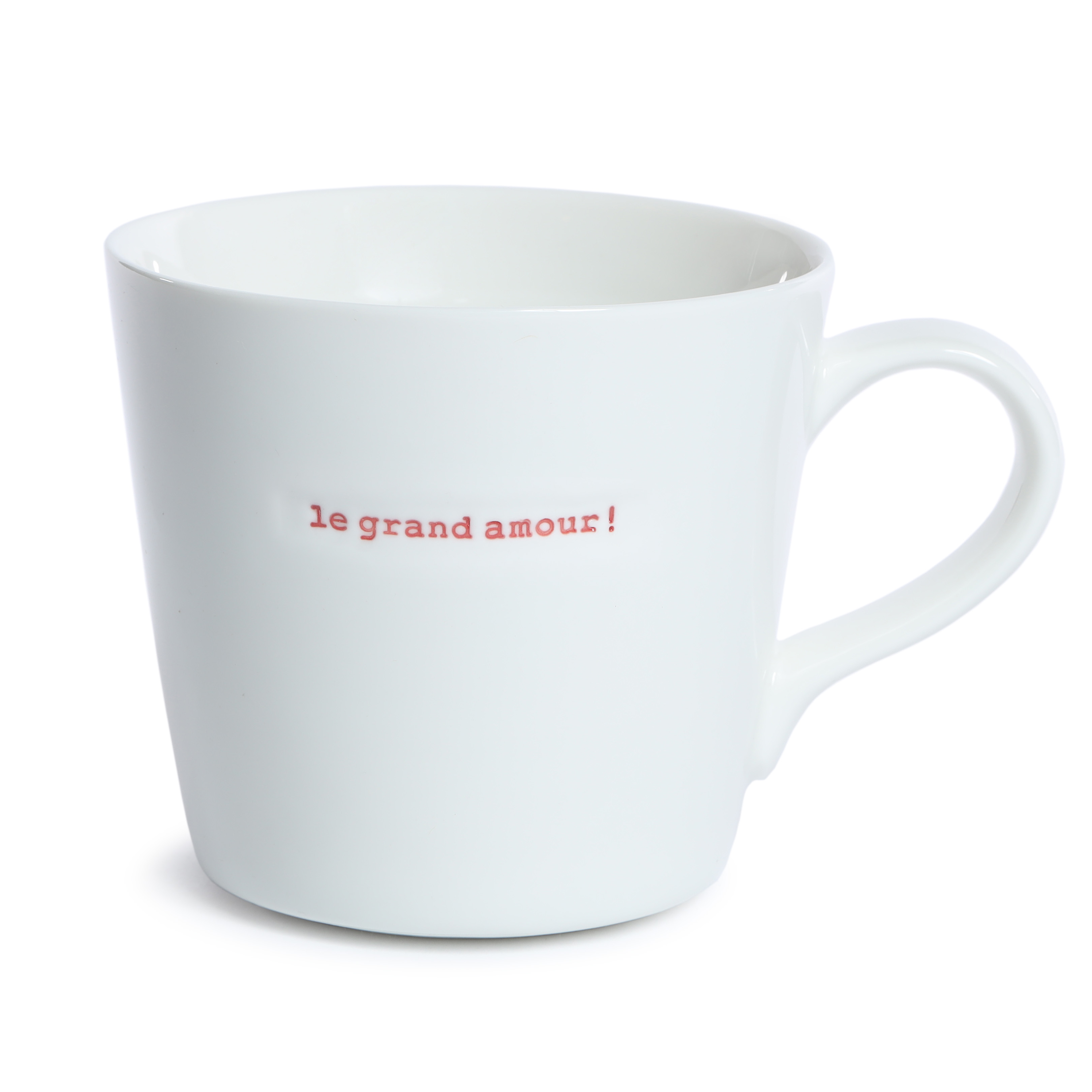 XL Bucket Mug le grand amour!