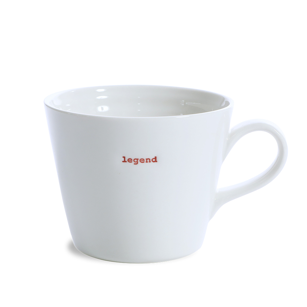 Bucket Mug legend
